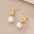 French Baroque Pearl Earrings